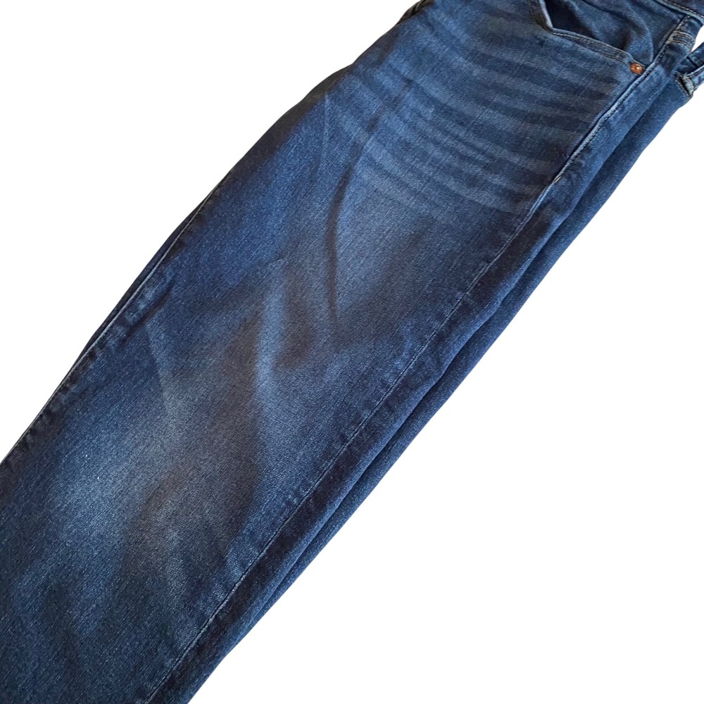 American Eagle Slim Straight Airflex+ Dark Wash Men's Jeans 33x32 Blue Denim - Picture 3 of 7